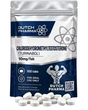 Chlorodehydromethyltestosterone (Turinabol) 10 mg — Dutch Pharma