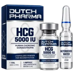 HCG 5000 IU – Dutch Pharma productverpakking