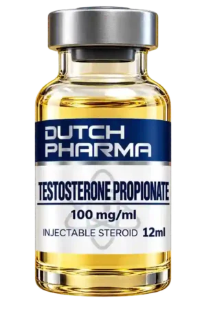 Testosterone Propionate 100 mg/ml – productverpakking en etiket